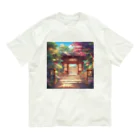 jampackの【風景】寺院 Organic Cotton T-Shirt