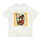 Ai_momotaro_diaryのMOMOTARO8bit オーガニックコットンTシャツ