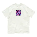 Spitz99のアジサイ オーガニックコットンTシャツ