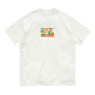 bam0508の仕事場のハムスター オーガニックコットンTシャツ