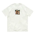 respect-tのトイプードルとポメラニアン Organic Cotton T-Shirt