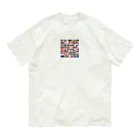 blue-tooth1976の世界国旗 Organic Cotton T-Shirt