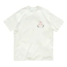 花馬〜Hanauma〜のプルメリアさん オーガニックコットンTシャツ