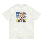 kiryu-mai創造設計の私の今日のおかず・とんかつ オーガニックコットンTシャツ