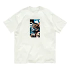 hekikiの旅立つ宇宙猫 Organic Cotton T-Shirt