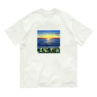 Luminaの百合とサンセット Organic Cotton T-Shirt