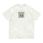 かもかもショップの４４ オーガニックコットンTシャツ