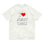 おもしろいTシャツ屋さんのI LOVE JIMNY ジムニー Organic Cotton T-Shirt