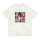 sakura-hのジャックラッセルテリアの魅力が詰まったオリジナルグッズ集 オーガニックコットンTシャツ