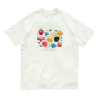 ファンシーTシャツ屋のファンシーフルーツフラワー Organic Cotton T-Shirt