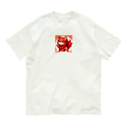 AutoArtistryのかわいいシーサーのアニメ風イラストグッズ Organic Cotton T-Shirt