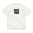 サイケデリックな世界の奇妙な動物達 Organic Cotton T-Shirt