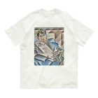 世界美術商店のピカソの肖像画 / Portrait of Pablo Picasso オーガニックコットンTシャツ