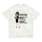 GreenCrystalのオフィスレディの憂鬱 Organic Cotton T-Shirt