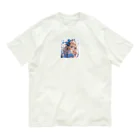 シルバームーンコーストの金髪少女シリーズ1 オーガニックコットンTシャツ