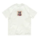 animal-loversの癒し猫 オーガニックコットンTシャツ