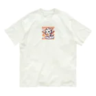 可愛らしいドラゴンのイラストグッズ店の超かわいい！マスコットキャラクターのドラゴン Organic Cotton T-Shirt