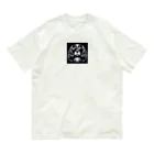 animalmahiaのイカつめなキャバリア・キング・チャールズ・スパニエル オーガニックコットンTシャツ