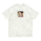 クロスクリエイティブの琉球伝説の美女 オーガニックコットンTシャツ