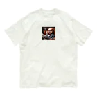 taka-kamikazeの貫禄のあるヒゲの赤ちゃん Organic Cotton T-Shirt