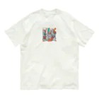 ANTARESのアーバンアート オーガニックコットンTシャツ