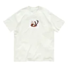 riyuriyu214のチョコエナガ オーガニックコットンTシャツ