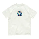 可愛らしいドラゴンのイラストグッズ店の可愛らしいドラゴンマスコット Organic Cotton T-Shirt