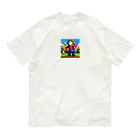 ローグダヨの家のドット君冒険の始まり Organic Cotton T-Shirt