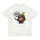 oosakanoojisannの子供侍シリーズ オーガニックコットンTシャツ