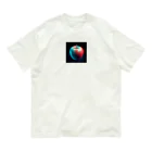 godo_dioの３D　立体視　リンゴ Organic Cotton T-Shirt