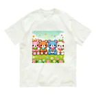 mitusan777の可愛いクマ４姉妹 Organic Cotton T-Shirt