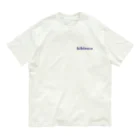 hibinecoのhibineco(カスレ字) オーガニックコットンTシャツ