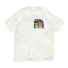 Louvreのペアがえる Organic Cotton T-Shirt