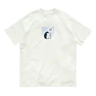 花鳥風月の鉛筆はりねずみ　 Organic Cotton T-Shirt