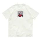 kawaki-yの忍者うさぎ オーガニックコットンTシャツ