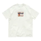 hachimitsu_honey_777の2匹の猫 オーガニックコットンTシャツ