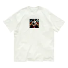 pandaloveのパンダが町にやってくる オーガニックコットンTシャツ