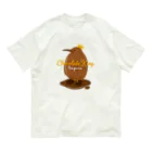 kocoon（コクーン）のチョコレートキングペンギン オーガニックコットンTシャツ