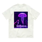 MOONのimagineシリーズ オーガニックコットンTシャツ