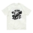 BlueOcean987のNO PAIN NO GAIN ゴリラベンチプレス オーガニックコットンTシャツ