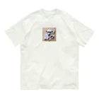 yumiceのice meets　オリガミチンパンジー Organic Cotton T-Shirt