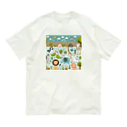 ニューライフマサラショップのワクワク動物園の愉快な仲間たち♪ Organic Cotton T-Shirt