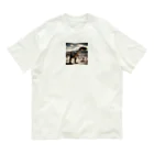 HALU0909のkyoru1_036 オーガニックコットンTシャツ