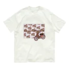 夜彩　-yasai-のsweets cab / chocolatecake オーガニックコットンTシャツ
