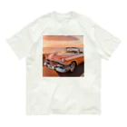 SUNSET TAKEOFFのSUNSET ハワイアンクラシックカー Organic Cotton T-Shirt