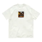 hanabatakeyasuのBear3’s オーガニックコットンTシャツ