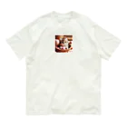 Minaのスリスリくん Organic Cotton T-Shirt