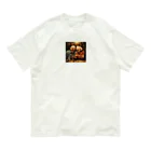 yasumitsu_dizの最後に笑うふたり Organic Cotton T-Shirt