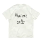 slapのNatur calls オーガニックコットンTシャツ