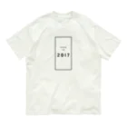 Identity brand -sonzai shomei-の【生年】BORN in 2017 / 2017年生 オーガニックコットンTシャツ